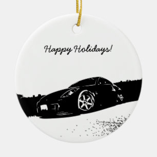 350Z kerstversieringen Keramisch Ornament