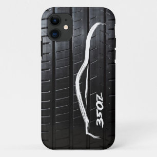 350Z-penseelstreek met bandstaal Case-Mate iPhone Case