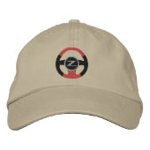 350Z Steering Wheel Embroidered Hat Geborduurde Pet (Voorkant)