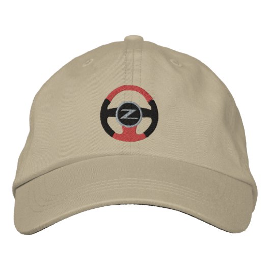 350Z Steering Wheel Embroidered Hat Geborduurde Pet (Voorkant)