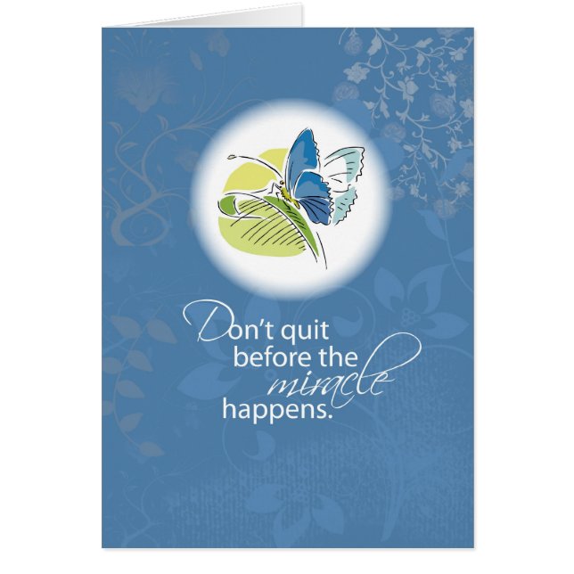 3512 Stop niet met vlinder (Voorkant)