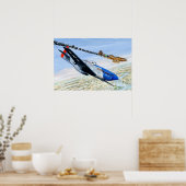 352e FG P-51 MUSTANG Poster (Keuken)