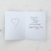 3551 het Zand van de Valentijnsdag van de Feestdagen Kaart (Binnen)