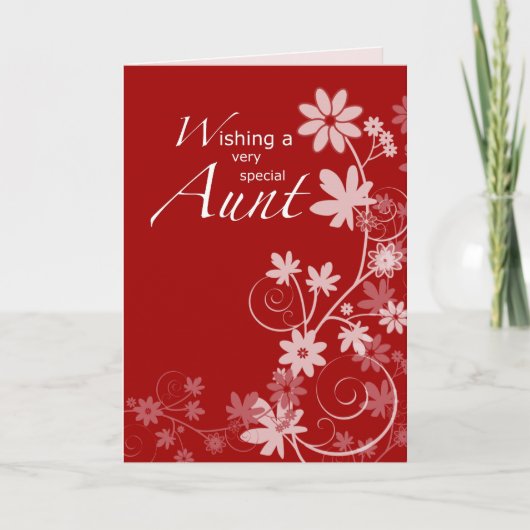 3561 de Tante van de Dag van Valentijn Feestdagen Kaart (Voorkant)