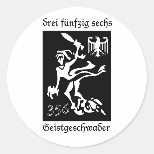 356 Geist Geschwader sticker (Voorkant)