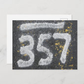 357 Mason's and Angel Number Briefkaart (Voorkant / Achterkant)