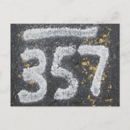 357 Mason's and Angel Number Briefkaart