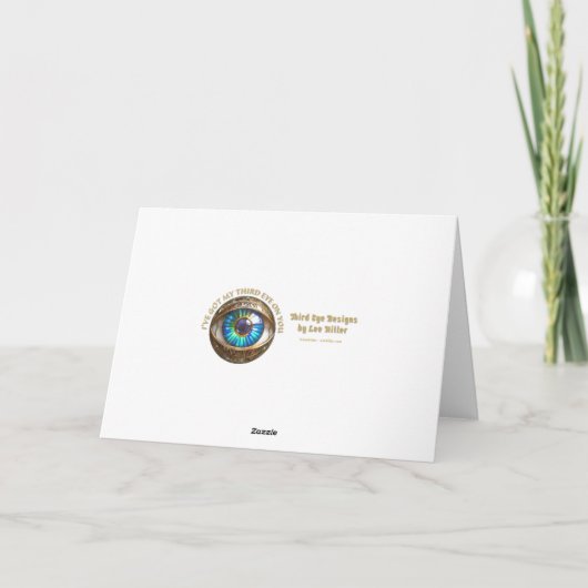 357 Mason's and Angel Number Kaart (Achterkant)