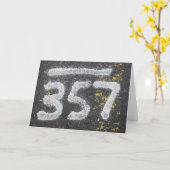 357 Metselaars- en engelennummer Kaart (Gele Bloem)