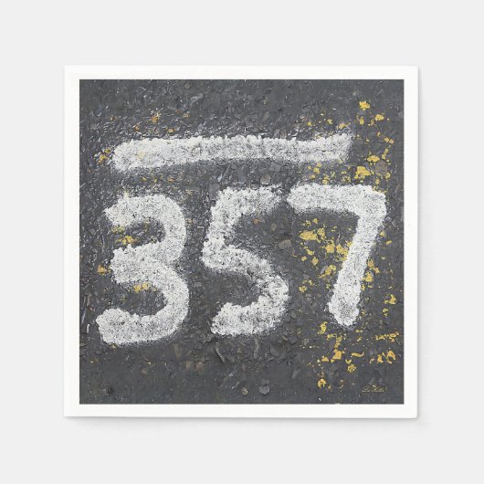 357 Metselaars- en engelennummer Servet (Voorkant)