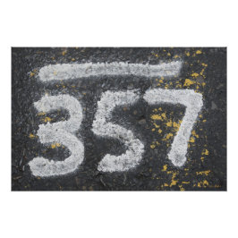 357 Metselaars- en engelnummer Perfect Poster