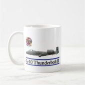 358th Fighter Squadron A-10 Thunderbolt Koffiemok (Links)