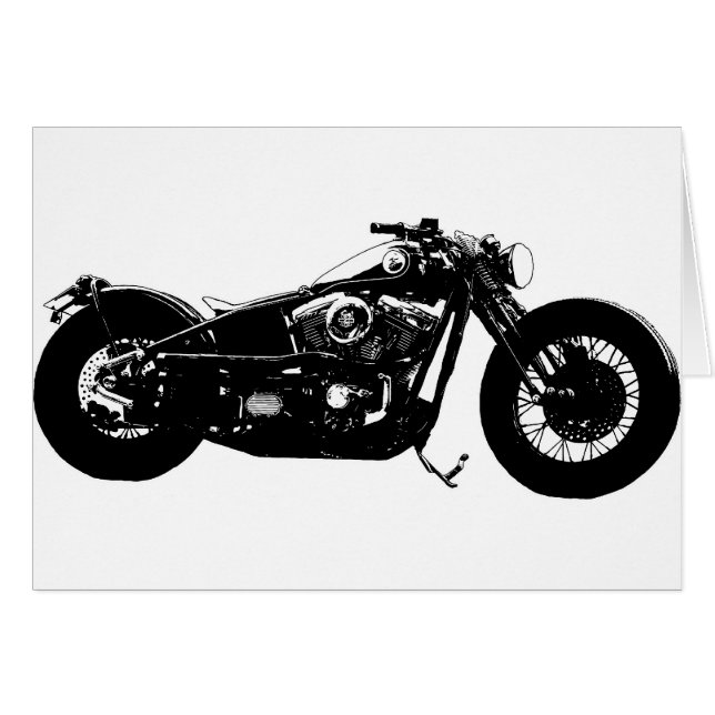 359 Bobber Bike (Voorkant Horizontaal)