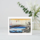 35. 吉 宿, 広 重 BRIEFKAART (Staand voorkant)