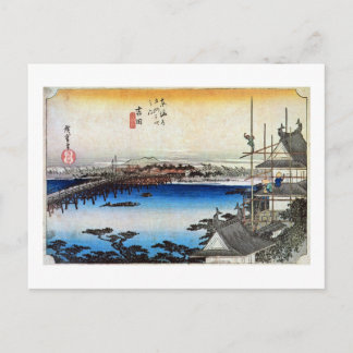 35. 吉 宿, 広 重 BRIEFKAART