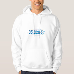 35.000 ft Luchtvaart - Vliegtuigliefhebber Hoodie