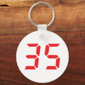 35 35 uur digitale alarmklok sleutelhanger (Voorkant)