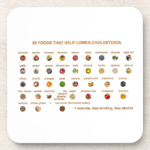 35 Beste voedingsmiddelen die helpen cholesterol t Bier Onderzetter