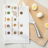 35 Beste voedingsmiddelen die helpen cholesterol t Theedoek (Quarter Fold)