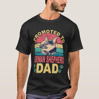 35 Bevorderd Tot Duitse Herders Vader Duitse Herde T-shirt