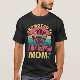35 Bevorderd tot Duitse Herdersmoeder Duitse Herde T-shirt