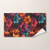 #35 Bloemen patroon Bad Handdoek (Handdoek)