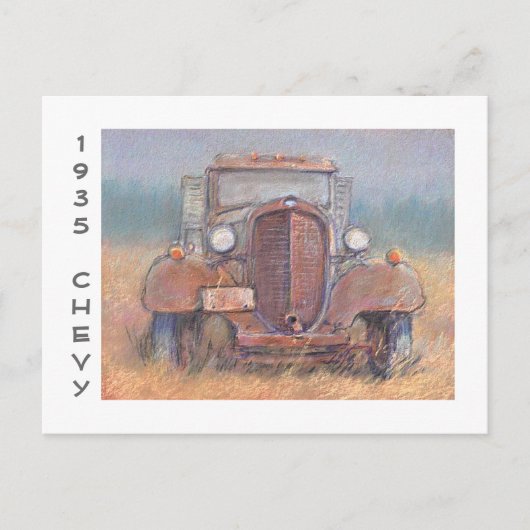 "35 Chevy Truck Briefkaart (Voorkant)