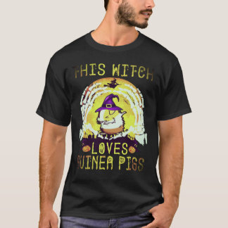 35 Deze Heks Houdt van Cavia's Halloween T-shirt