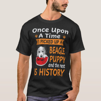 35 Eens Op Een Tijd -  Beagle Puppy Beagle T-shirt