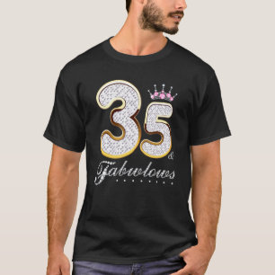 35 en 35 jaar oud 35 jaar oud diamant C T-shirt
