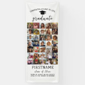 35 foto - Afstuderen Modern Minimaal Wit Spandoek (Verticaal)