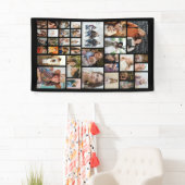 35 Foto Collage Aangepaste Verjaardagsbanner Spandoek (Insitu)