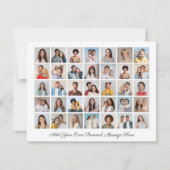 35 Fotocollage Voeg uw eigen grietkaart toe (Voorkant)