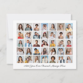 35 Fotocollage Voeg uw eigen grietkaart toe