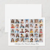 35 Fotocollage Voeg uw eigen grietkaart toe (Voorkant / Achterkant)