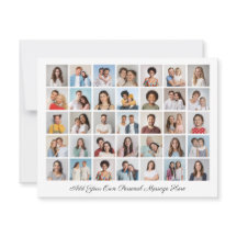 35 Fotocollage Voeg uw eigen groet toe