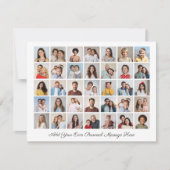 35 Fotocollage Voeg uw eigen groet toe Feestdagenkaart (Voorkant)