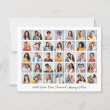 35 Fotocollage Voeg uw eigen Wenskaart toe