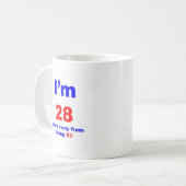 35 Geboortedag Koffiemok (Voorkant links)
