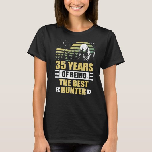 35 jaar 35e verjaardag 14 t-shirt (Voorkant)