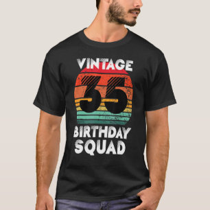 35 jaar  35e verjaardag van de geboorte t-shirt