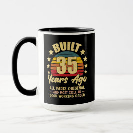 35 Jaar Geleden Alle Onderdelen Origineel 35e Verj Mok