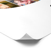 35 Jaar Getrouwd Fotocollage Trouwen Jubileum Poster (Hoek)