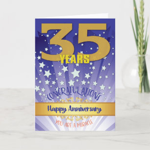 35 Jaar Hersteljubileum Vet Numeriek Kaart