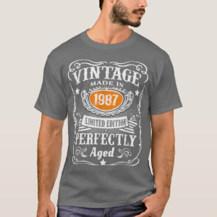 35 jaar Old Gifts 1987 Limited Edition 35t T-shirt
