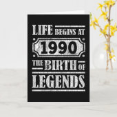 35 jaar oud 1990 Geboorte van de legende 35e verja Kaart (Gele Bloem)