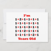 35 jaar oud Blk Red Kaart (Voorkant)