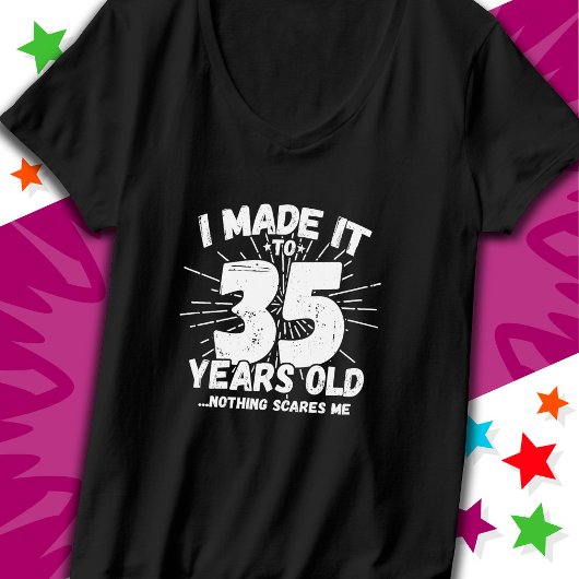 35 Jaar Oud Sarcastisch Meme Grappig 35e Verjaarda T-shirt