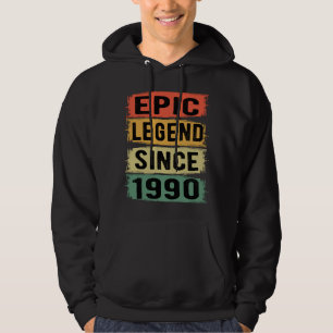 35 jaar oude Bday Epic Legend 35e verjaardag cadea Hoodie