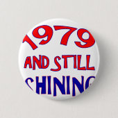 35 jaar Oude design Ronde Button 5,7 Cm (Voorkant)